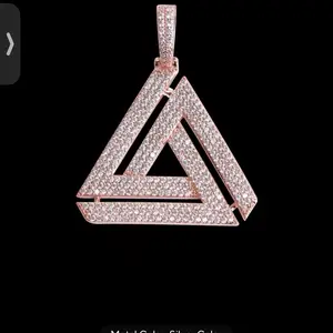 Penrose Triangle Gold Plated Necklace and Charm - Highest Quality and Best Service
