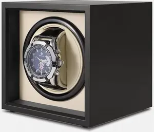 Automatic Single Watch Winder Type-C Powered Vertical Winding Quiet Stackable