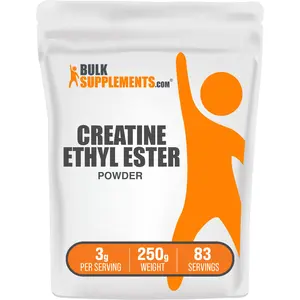 BulkSupplements - Creatine Ethyl Ester HCl (CEE) Powder - Increased Muscle Mass and Strength - 100g-1kg - 3g per Serving