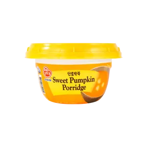 OTTOGI Korean Pumpkin Porridge (Juk) - Instant Nutritious & Delicious 2-Minute Meal, Single Serving (285g)