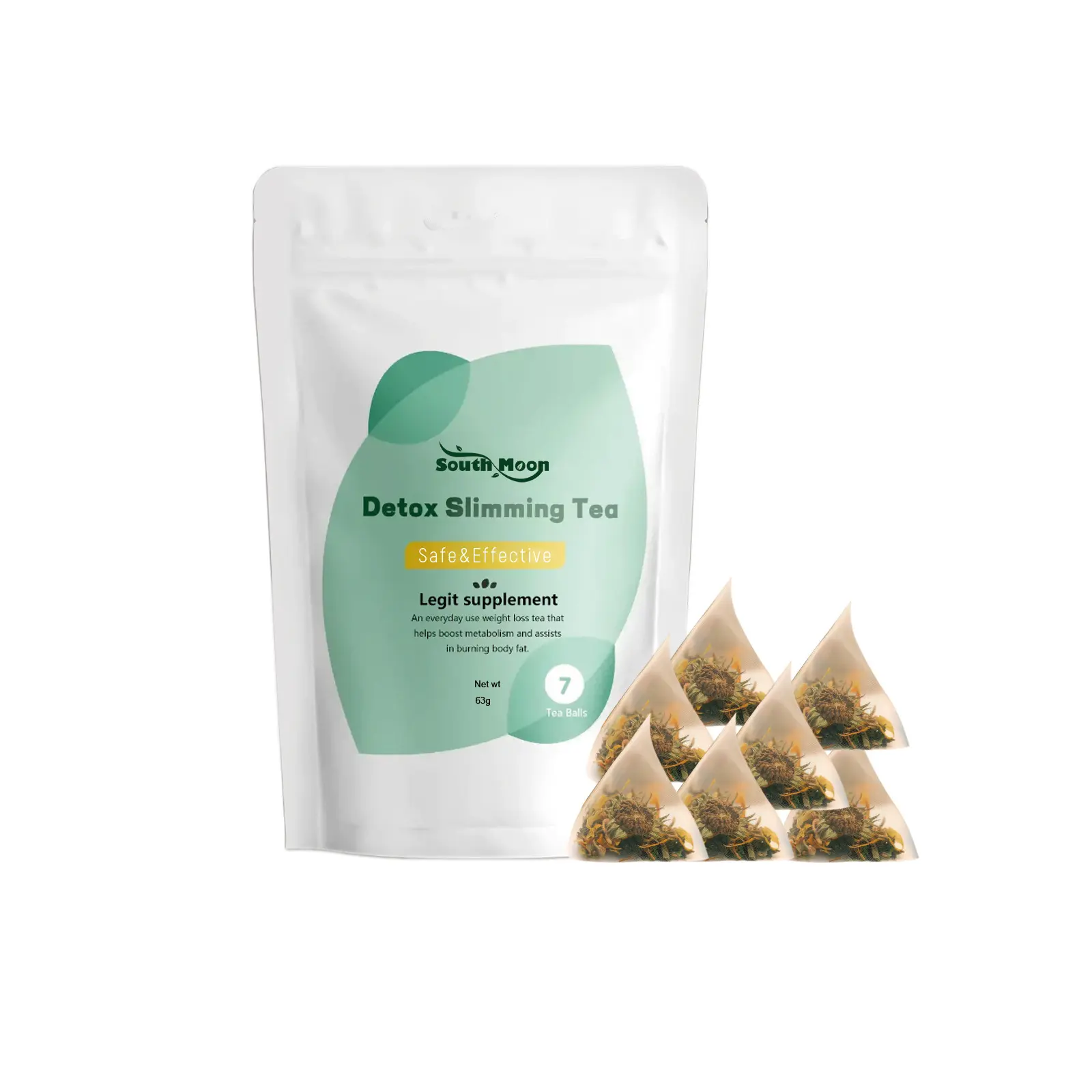 Healthy Restoration & Revitalizing Tea, Natural Detox Tea That Boosts Metabolism, Supports Midsection Slimming & Firm Slender Waist Sculpting