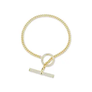 Cuban Link Toggle Bracelet