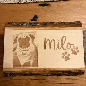 Custom Wooden Pet Sign