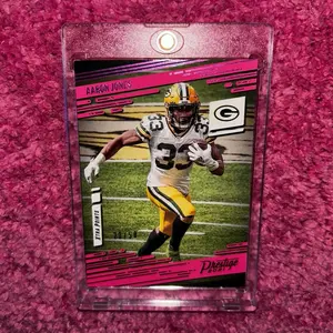 2021 Aaron Jones Pink Prestige Xtra Points 20/50