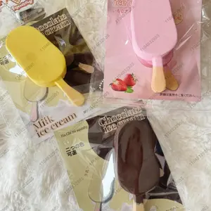 Chocolate Ice Cream Squishy Toy Slow Rebound Popsicle Stress Release Squeeze Toy Hand Relaxation Gift Item Toys