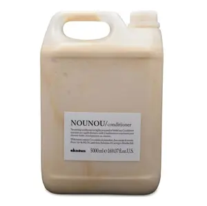 DAVINES Nounou Conditioner 5 Liter - Moisturizing Formula for Bleached Permed or Relaxed Hair - 300g Net Weight