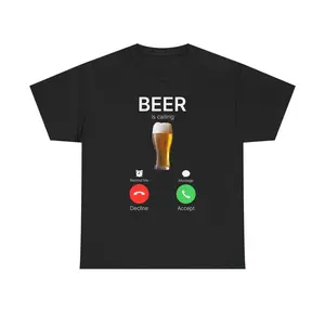 BEER IS CALLING - GRAPHIC TEE BEER IS CALLING - GRAPHIC TEE