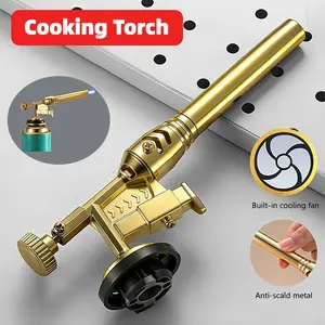 Professional-grade Heavy Duty electronic ignition gas spray gun | Adjustable flame metal spray gun, suitable for cooking, barbecuing, welding and brazing