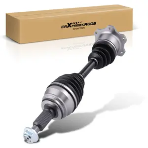 Front CV Axle Shaft compatible for GMC Sierra Chevrolet Silverado Suburban 1500 4WD 6 LUG