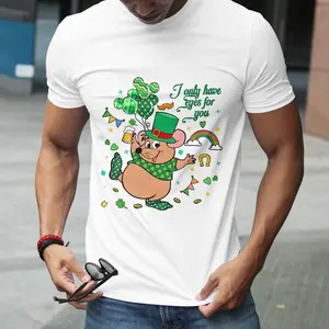 St. Patrick’s Day Shamrock T-Shirt – Festive Short Sleeve Tee, Lightweight Comfortable Casual Wear