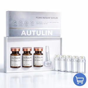 Micro Infusion Hydrating Facial Serum Set with 5 Refillable Applicator Bottles – Daily Skin Care Essence for Home Use-Skin Care Tools