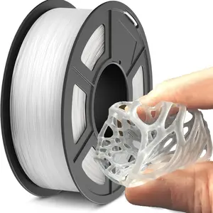 Tpu 1.75mm 95a 3D Printer Filament, Flexible Tpu Material for Fast Printing, ±0.03mm Precision, Suitable for Most Fdm 3D Printers