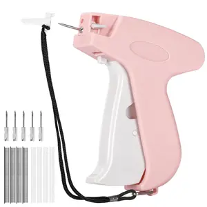 Electric Quick Stitch Sewing Gun – Portable Clothing Tagging & Repair Tool with 5 Needles, 1000 Fasteners – Perfect for DIY Quilting, Hem Fixing & Fabric Tagging