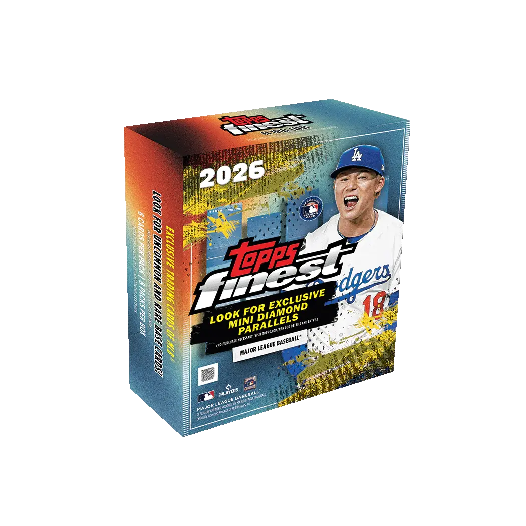 2026 Topps Finest Baseball Mega Box