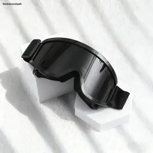 Day-Night Versatile Ski Goggles for Men & Women | One-Piece Large Frame Windproof Design | Padded Anti-Fog HD Lens | Ideal for Skiing, Snowboarding & Winter Mountaineering