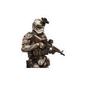 tacticool clone trooper, Hard Hat Sticker, Bue Collar Sticker, Construction Sticker, Hard hat stickers, lunchbox sticker