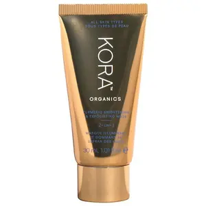 KORA Organics  Mini Turmeric BHA Pore & Brightening Treatment Mask moist uriza lip bal cleansing