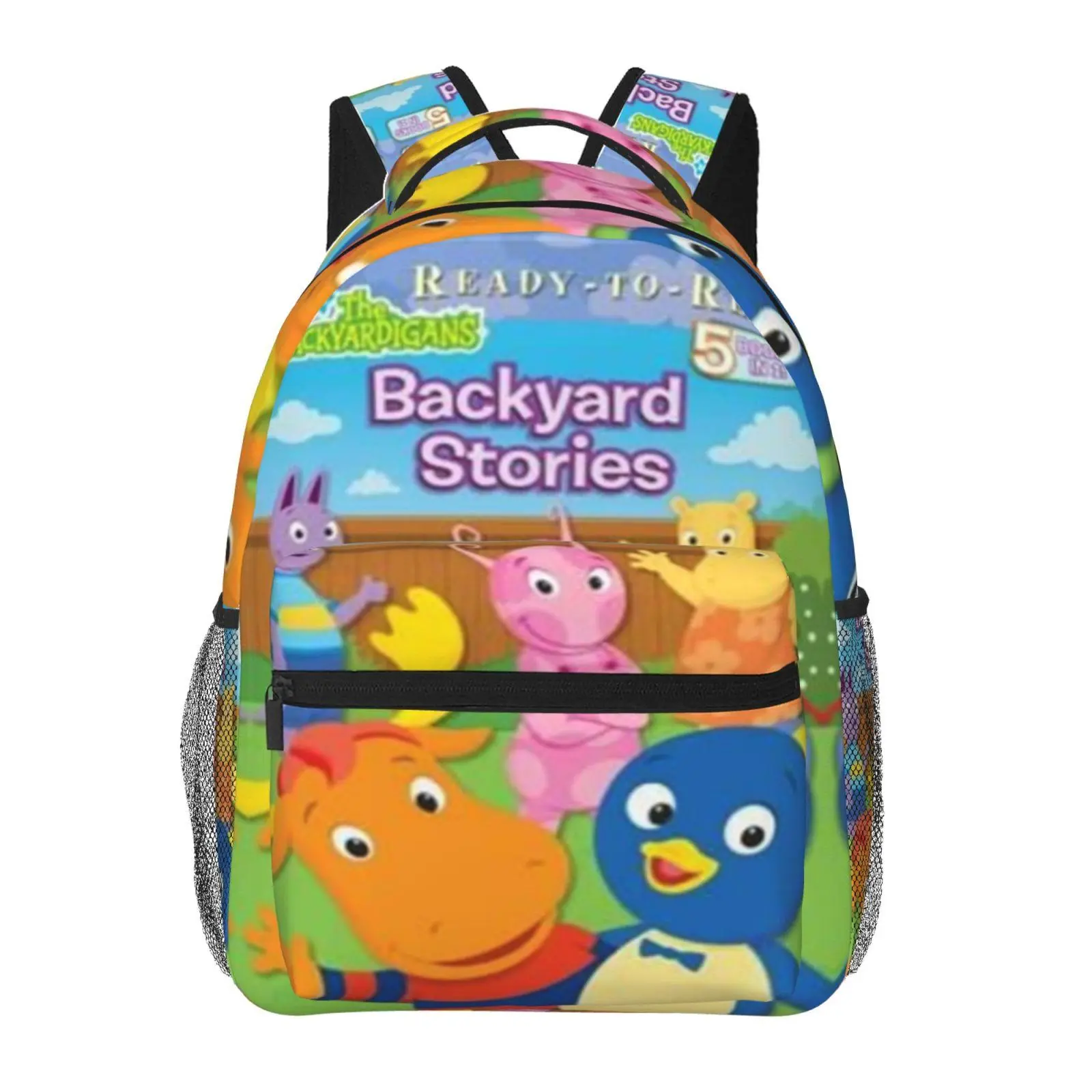 Pablo The Backyardigans backpacks for school — large-capacity laptop daypacks with exquisite prints; durable casual backpacks for campus and daily commutes; The Backyardigans bookbags — a great gift for teens and students.