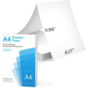 Portable A4 Thermal Paper — 200 Sheets. The ideal choice for work, business travel, and home use.