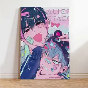 Alien Stage Anime Ivan Till Anime Poster Waterproof Wall Art High Quality Print Posters For Living Bedroom Retro Room Decor Gift