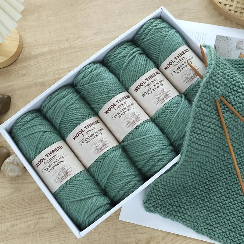 Thick Yarn, Chunky Yarn, 5pcs/set Crochet Yarn, Yarn For Crocheting, Crochet Thread, Crochet Kit, Crochet & Knitting Supplies for DIY Crochet Projects, Clothes, Hat, Scarf, Socks, Home Decor