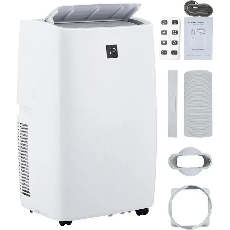 Gaomon 14000BTU Portable Air Conditioner - 3-in-1 Cooler, Dehumidifier, Fan, 850 Sq. Ft. Coverage, 51dB Quiet, Compact, Easy to Move, Remote Control, 400 cu m/h, 59°F to 88°F, 18.5(d)x15.35(w)x35.24(h) Inches, Ideal for Bedroom, Camping, Fast Cooling, Res