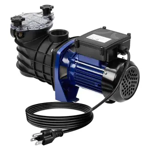 3/4HP 550W 2641GPH in Above Ground Pool Pump, Low Noise Self Priming Swimming Pool Water Pump with Filter Basket & Copper Motor 115V