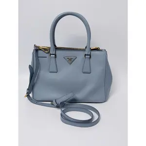 Pre-owned PRADA Saffiano Leather Shoulder Bags Top Handle Crossbody Bag ZS001PR