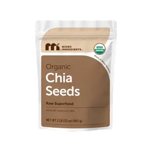 Micro Ingredients Organic Chia Seeds, 2 LB