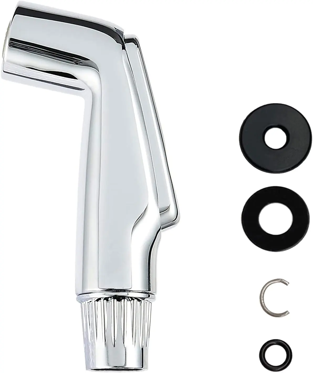 Universal Fit Sink Spray Attachment, Kitchen Side Sprayer , Pull Out Spray , Faucet Sprayer Replacement, Chrome