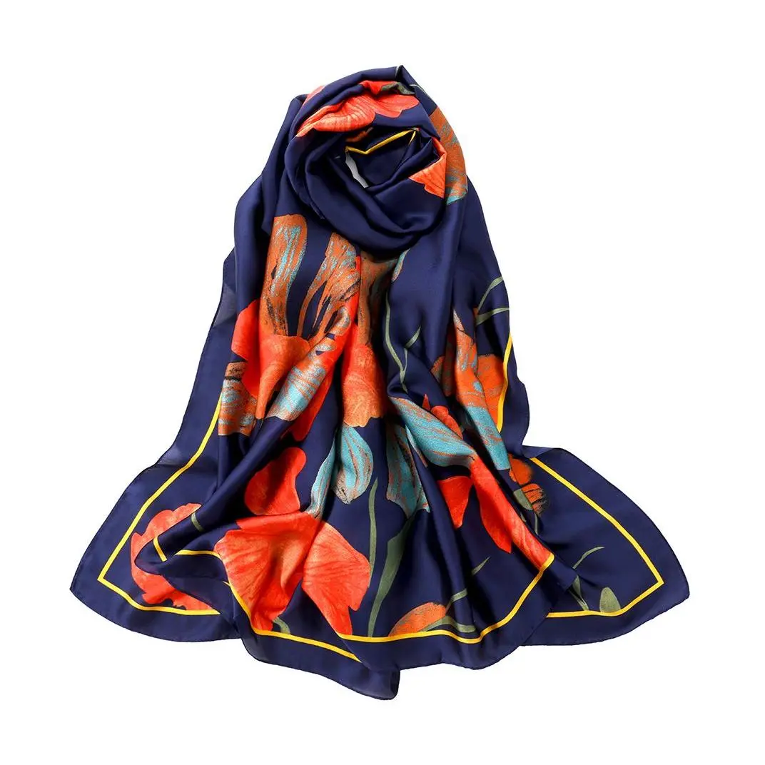 Youzey The Koi Pond Floral 31" x 69" Scarf