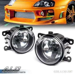 Left & Right Fog Light Lamp W/ H11 Bulbs Fit For Acura Honda Ford Nissan Suzuki