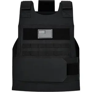 Tactical Vest Outdoor, Adjustable Security Training Protective Outdoor Vest,Suitable for Police Fbi Vest Gilet Equipment