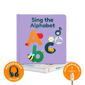 Cali's Books Smart Start Bundle - Sing the Alphabet & Count with Nursery Rhymes Sound Books for Kids - Engaging Learning Materials with Sound Buttons