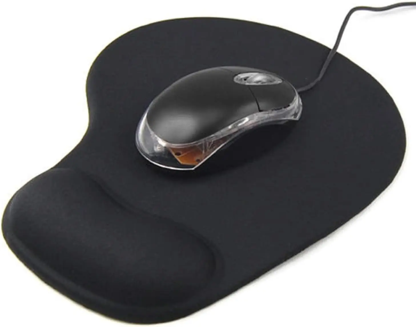 Mouse Pad with Wrist Rest, Gel Wrist Support Mousepad, Pain Relief Laptop Computer Mouse Pad, Non-Slip Mouse Pads for Home & Office