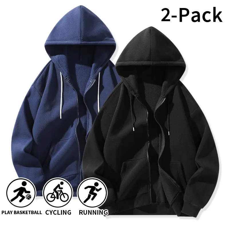 Black + navy blue