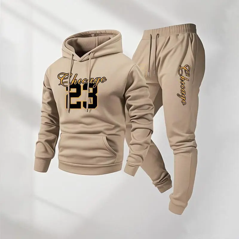 Men's team number printed hoodie and drawstring track pants set, men's casual sportswear, long-sleeved hooded jacket and pants, suitable for autumn and winter, men's everyday wear, indoor and outdoor sportswear, sportswear set, casual sportswear. Men's team number printed hoodie and drawstring track pants set, men's casual sportswear, long-sleeved hooded jacket and pants, suitable for autumn and winter, men's everyday wear, indoor and outdoor sportswear, sportswear set, casual sportswear.