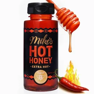 Mike's Hot Honey, Extra Hot, America's #1 Brand of Hot Honey, Spicy Honey Infused with Chili Peppers, Sweet Heat, Perfect for Hot Sauce Lovers (10oz Bottle, 1 Pack)