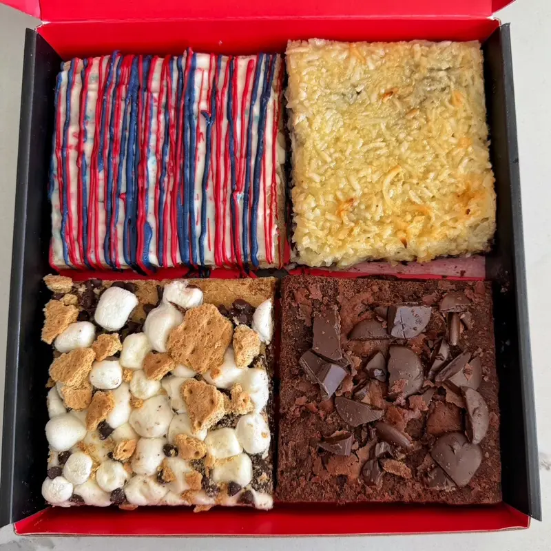 Gourmet Brownie Variety 4-Pack - July Sins of the Month Assortment