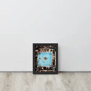 Boxing art Framed Poster– Sports Decor-Wall Art