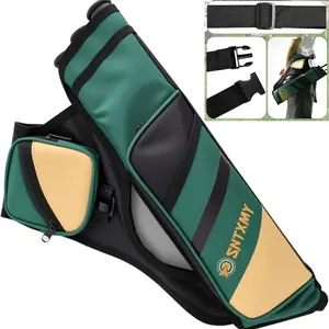 Multifunctional Hip Archery Quiver with Adjustable Waist Belt Lightweight Durable Arrow Holder for Field Target Shooting Great Gift for Archers