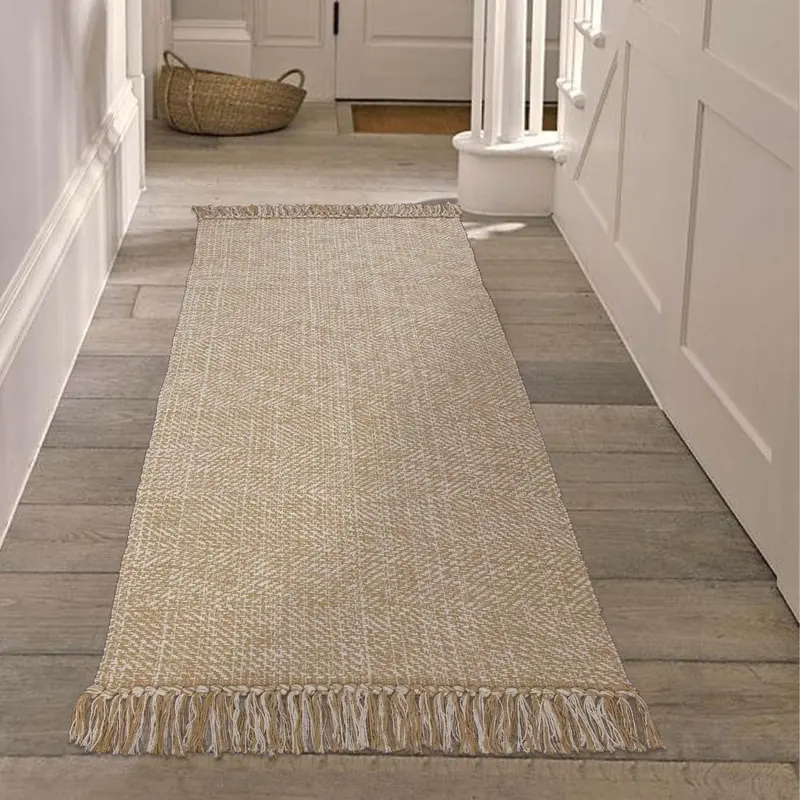Boho Runner Rug, 1-Count Non-Slip Washable Floor Mat, Decorative Throw Carpet, Boho Washable Rugs for Home Living Room, Bedroom, Kitchen and Bathroom, Boho Style Rug
