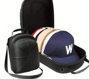 Baseball Cap Organizer Storage Bag with Hook 1 Set Hat Storage Bag with Zipper Handle Portable for Home Outdoor Travel