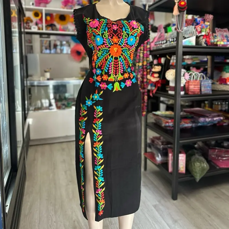 Floral Amazing Tradicional Mexican Dress