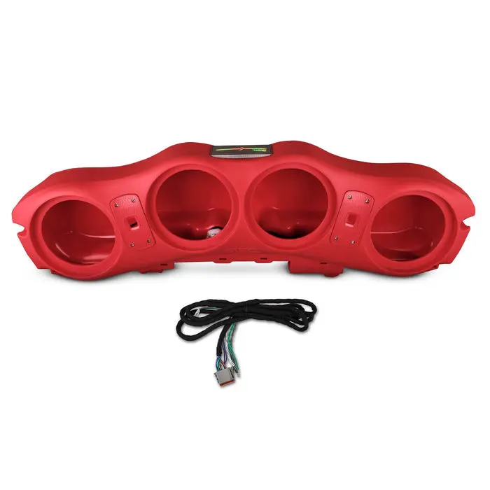 DS18 Car Audio Overhead Sound Bar Car Stereo Speaker for 2024 Jeep JL/JLU/JT, Fits 4 x 8" DS18 Speakers, Includes Wiring Harness, OEM Fit, Fits 8" Ds18 Speakers