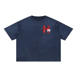 Clutch H Mineral Wash Boxy Cotton T-Shirt