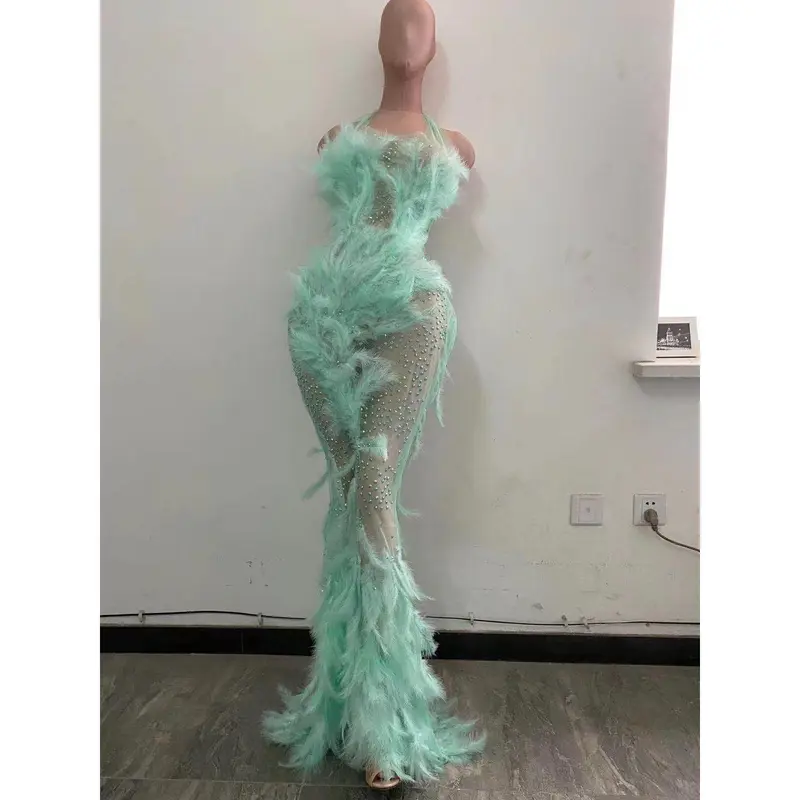 slim fit dress slacks Knee length Off Shoulder Sleeve Green Homecoming Dress – daisystyledress main image 0
