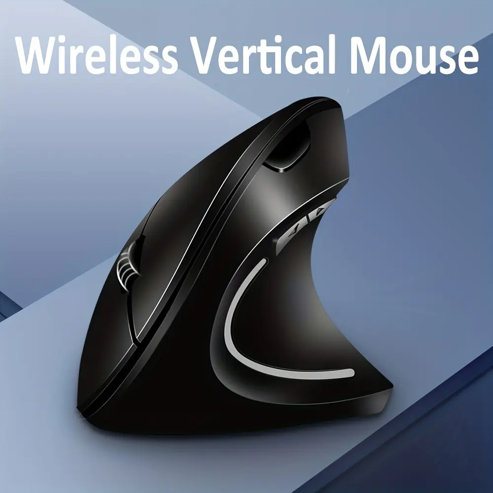 Wireless Mouse Vertical Gaming Mouse USB Computer Mice Ergonomic Desktop Upright Mouse for PC Laptop Office Home