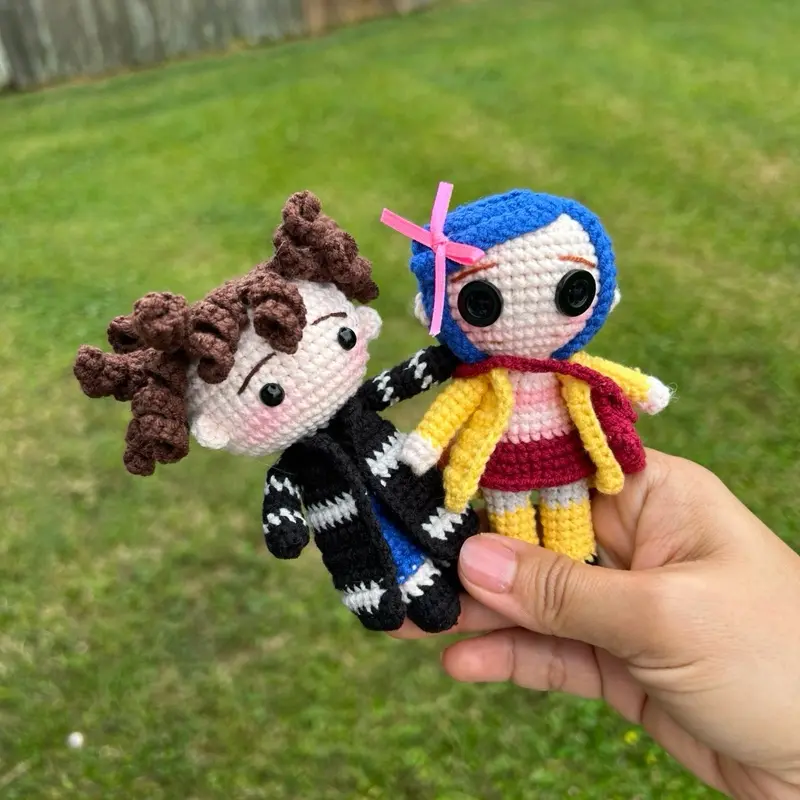 Crochet Cute Charm Keychains
