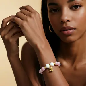 Larme De Sirene × Mankin Beaded Bracelet - Angel's Grace